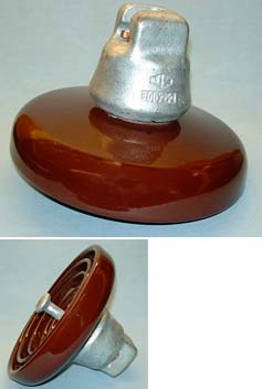 125kN Plain Disc Insulator