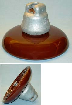 80kN Plain Disc Insulator